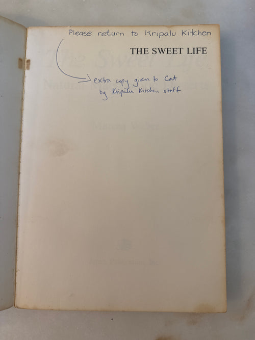 Vintage Cookbook: The Sweet Life